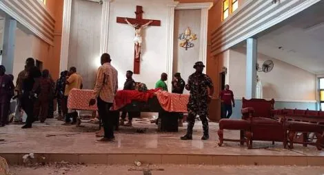 St Francis Catholic Church was attacked on 5 June 2022.