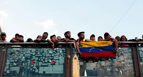 Venezolanos en Buenos Aires enero de 2026