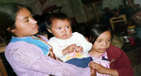 Mexican government urged to help displaced Protest