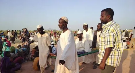 Sudanese displaced to Tawila following the RSF capture of El Fasher.