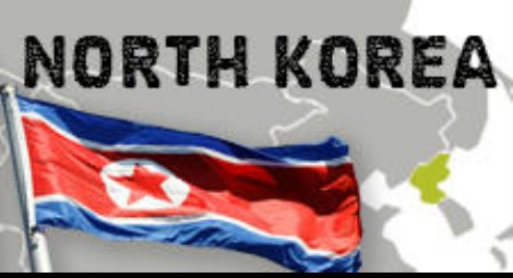 North Korean flag 225x120