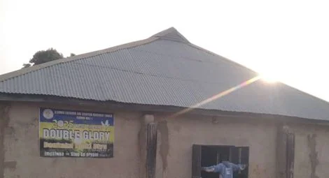 Albarka Cherubim and Seraphim 1 church building in Kurmin Wali.
