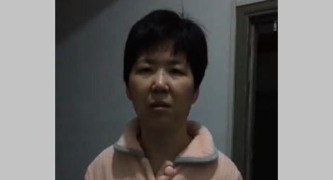 Zhang Zhan after her release in May