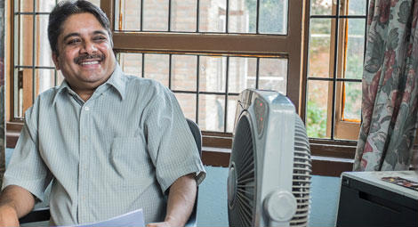 Pastor Tanka, a church leader and human rights activist from Nepal