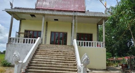 The Khmer Krom religious hall in Tong Hung Hamlet. Credit: CSW.