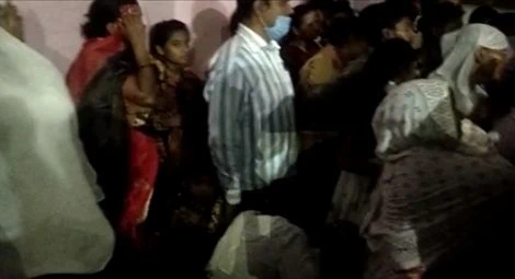 Some of the Christians attacked in Chhattisgarh