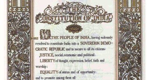 Preamble to the Constitution of India