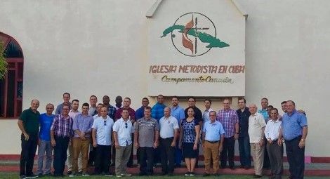 Protestant leaders gather at a Methodist retreat centre in Cuba for the launch of the new alliance.