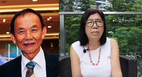Raymond Koh and his wife Susanna.