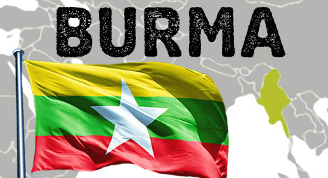 The Burmese flag 470x255