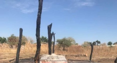 Sudan church burned down in East Sudan