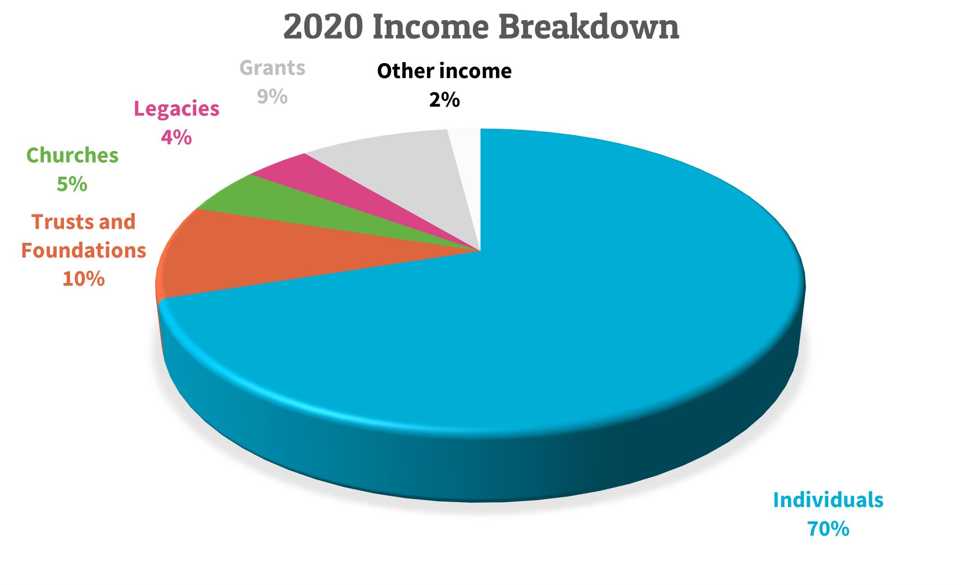 2020 Income Breakdown