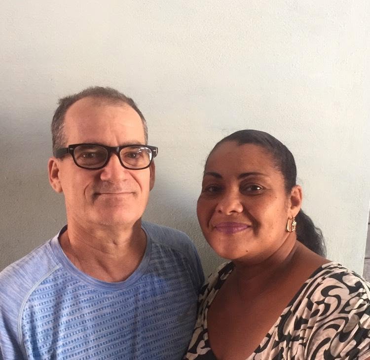 CUB Pastor Alexis Padrón Lorenzo and his wife Roselin Benítez Cruz