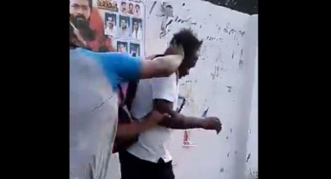 Mr Kumaravel is assaulted