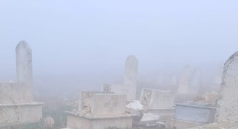Syria Yazidi cemetery vandalised on religious festival