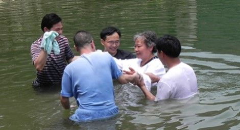 Living Stone Church baptisms