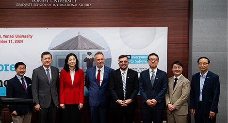 Our report launch event at Yonsei University in Seoul, South Korea.