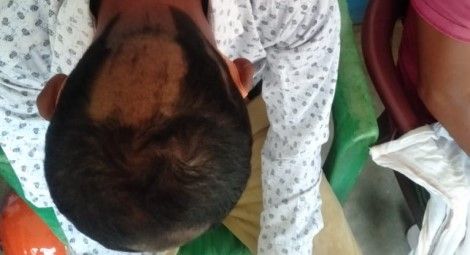 A victim of the attack in Bheri Kudar village. Credit: CSW