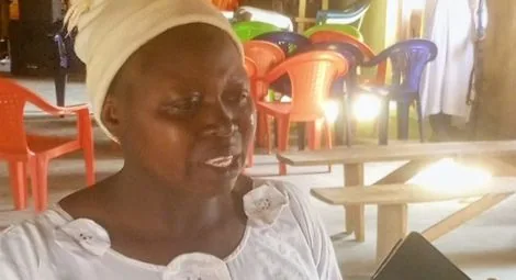 Lovina Ezekiel of the Kurmin Wali community in Kajuru LGA.