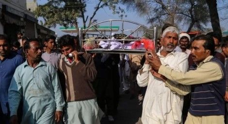 The funeral of Mushtaq Ahmed