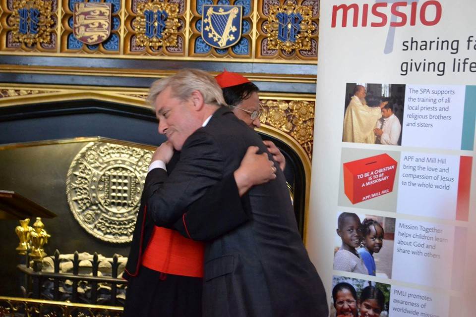 Cardinal Bo and Mr Speaker