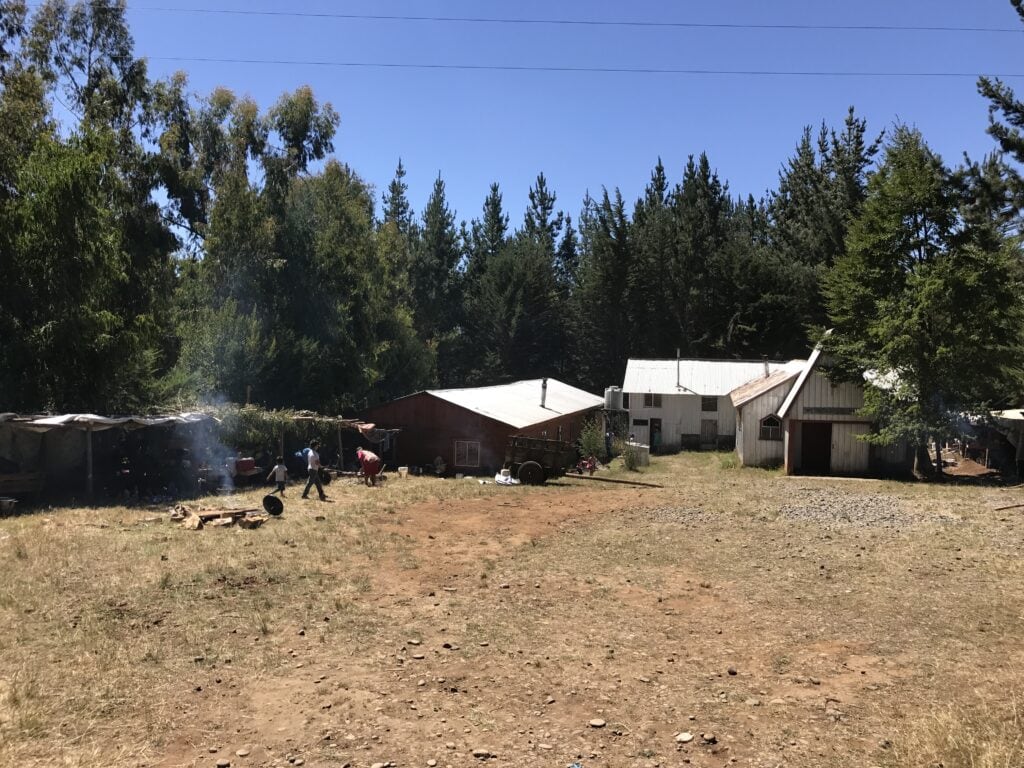 A church in Araucania, Chile.