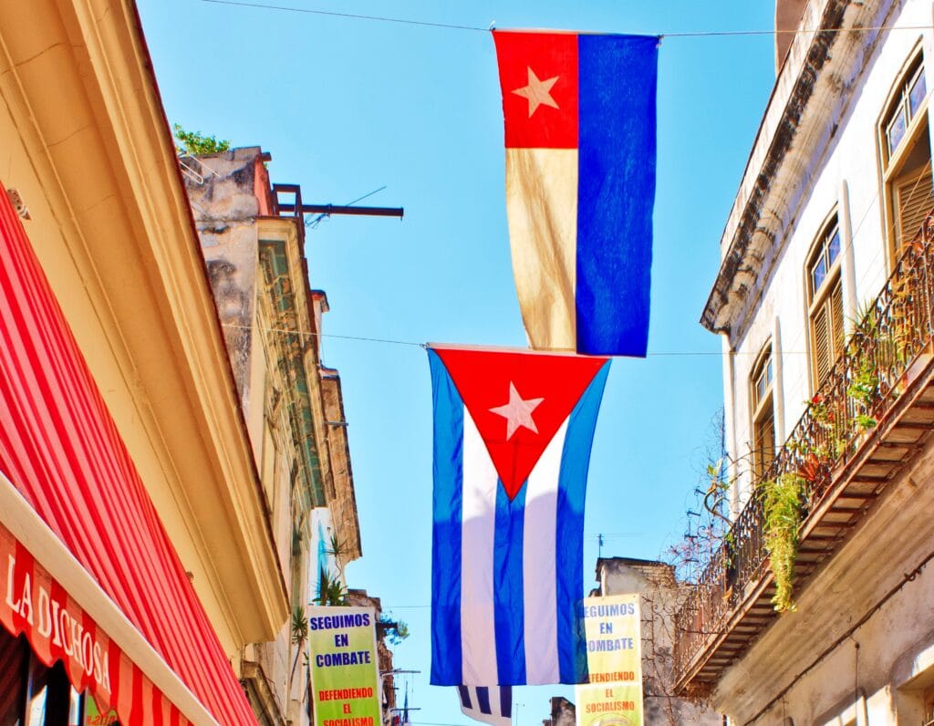 Cuban flags