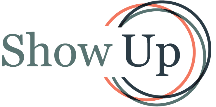 show up
