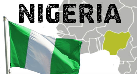 The Nigerian flag 470x225