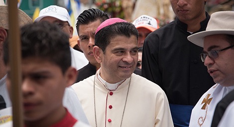 Bishop Rolando Álvarez. Photo: DIVERGENTES/Carlos Herrera