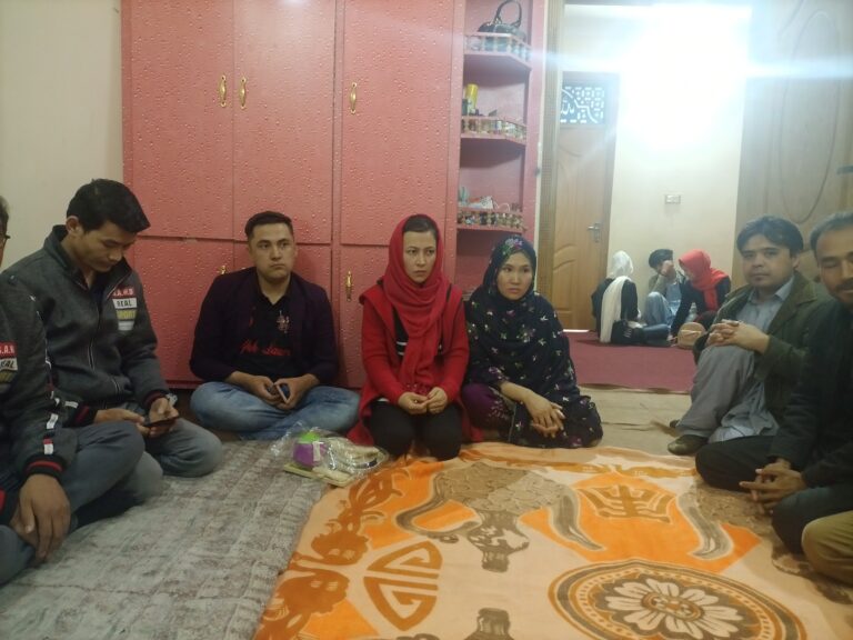 Afghan refugees in Pakistan.