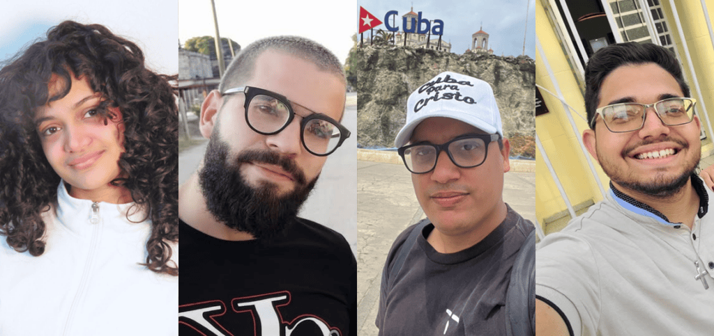 L-R Anna Bensi, Ernesto Ricardo Medina, David Espinosa, Iván Daniel Calás Navarro (FIXED)
