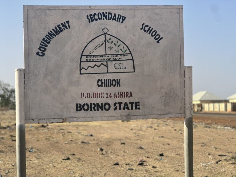 NGA Goverrnment Secondary School Chibok. CREDIT Twitter-@StephanieBusari