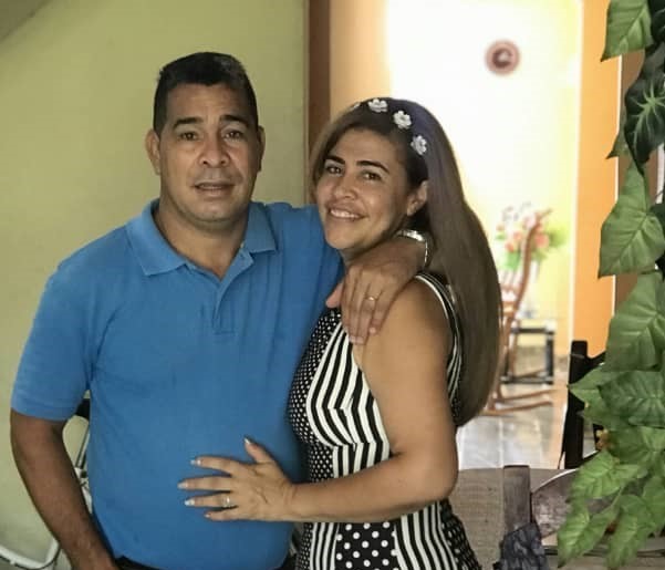 Pastor Lorenzo and his wife Maridilegnis