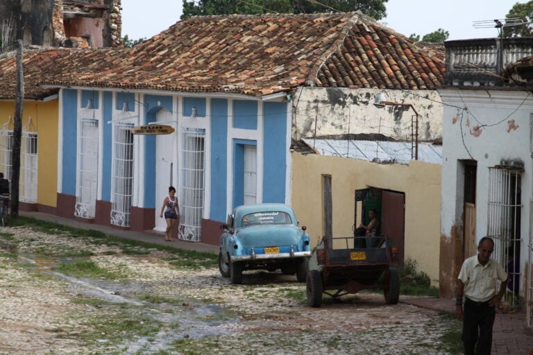A street in Trinidad, Cuba.