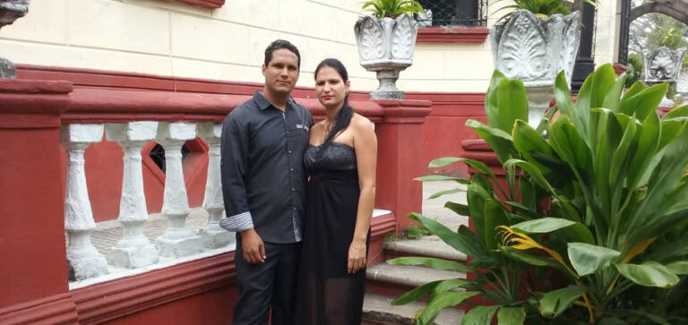 Yilber and wife